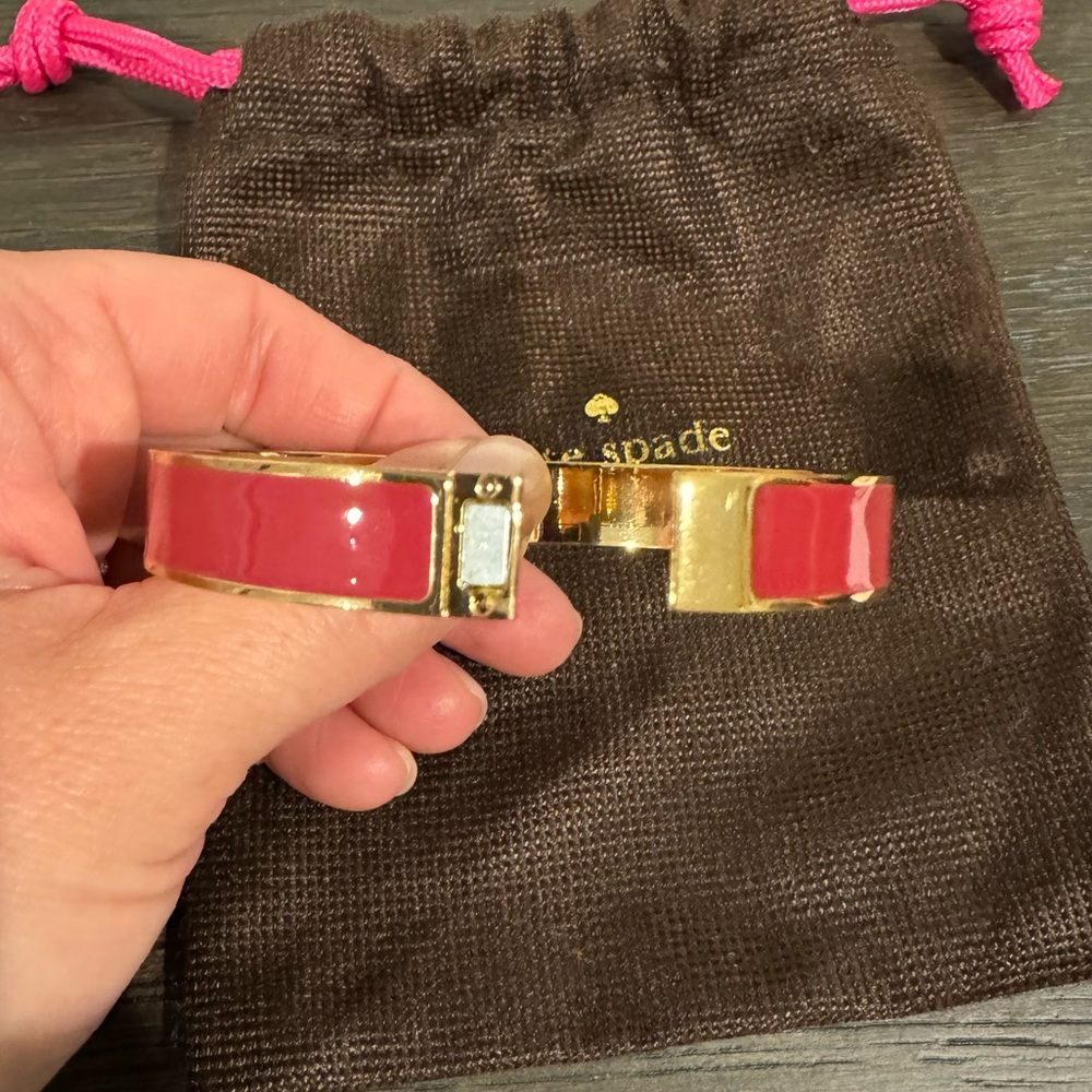 Kate Spade Red Bangle - Picture 5 of 7
